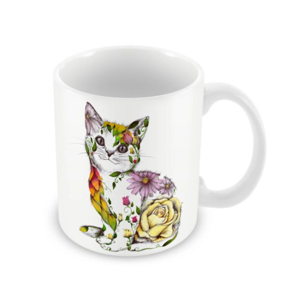 Kat Baxter Rosie Cat 330ml Ceramic Mug