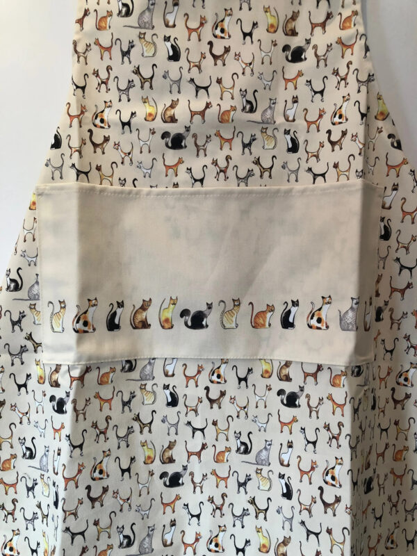 Apron Cat Design - Illustration by Abi