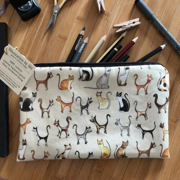Cosmetic Bag - Illustration by Abi