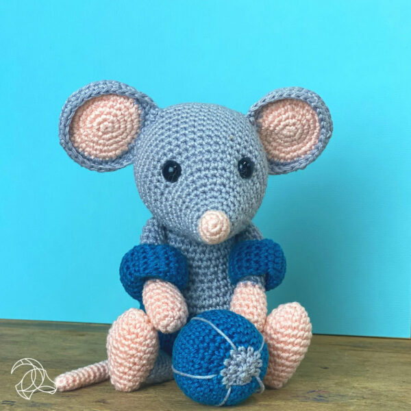 DIY Crochet Kit - Eddy Mouse - Hardicraft
