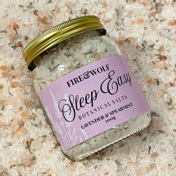 Sleep Easy Botanical Bath Salts | Lavender & Spearmint