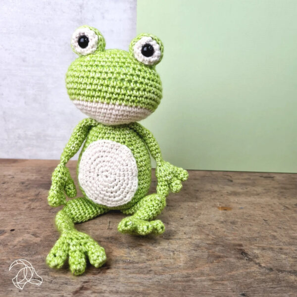 DIY Crochet Kit - Vinny Frog - Hardicraft
