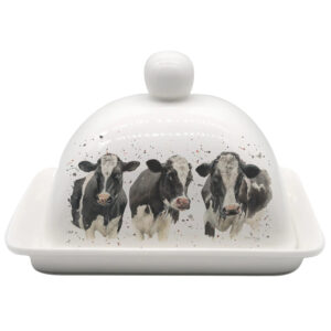We are Not Amooosed Cow Butter Dish - Bree Merryn