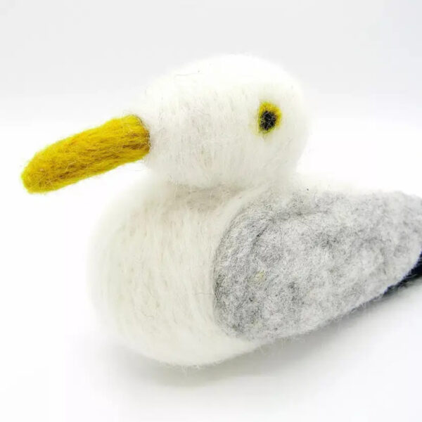 Feather Felts Herring Gull Needle Felting Kit