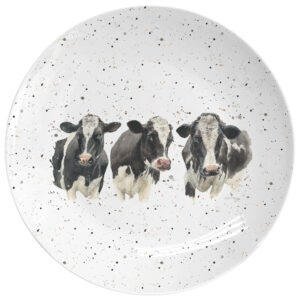 We are Not Amooosed Cow Plate - Bree Merryn