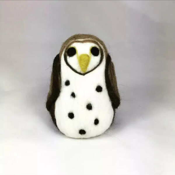 Feather Felts Spotty Owl Needle Felting Kit