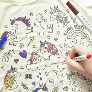 Unicorn Colour in Top from the Selfie Craft Co.