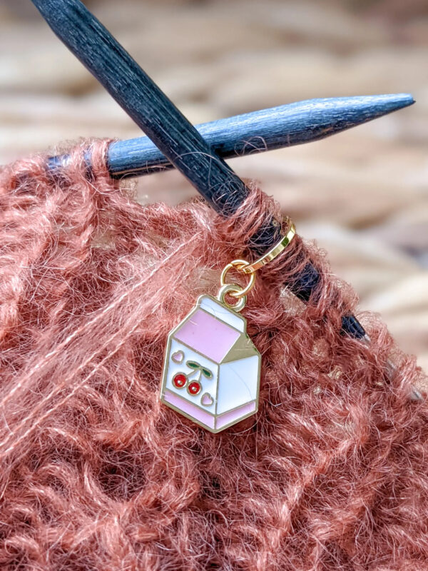 Delicacies Stitch Marker Rings by Hello Kim
