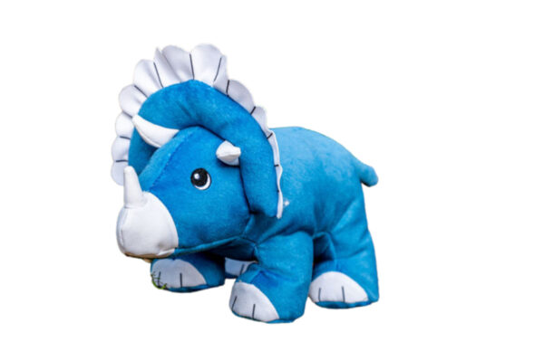Dinosaur Eco Plush Dog Toy by Sustainapaws