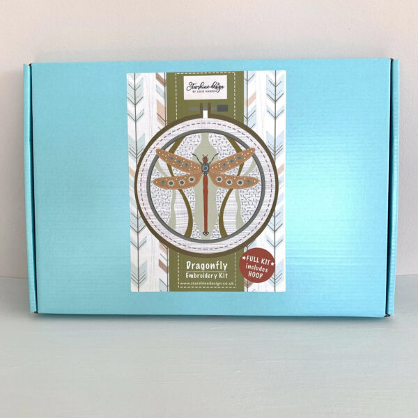 Dragonfly Embroidery Kit by Starshine Design