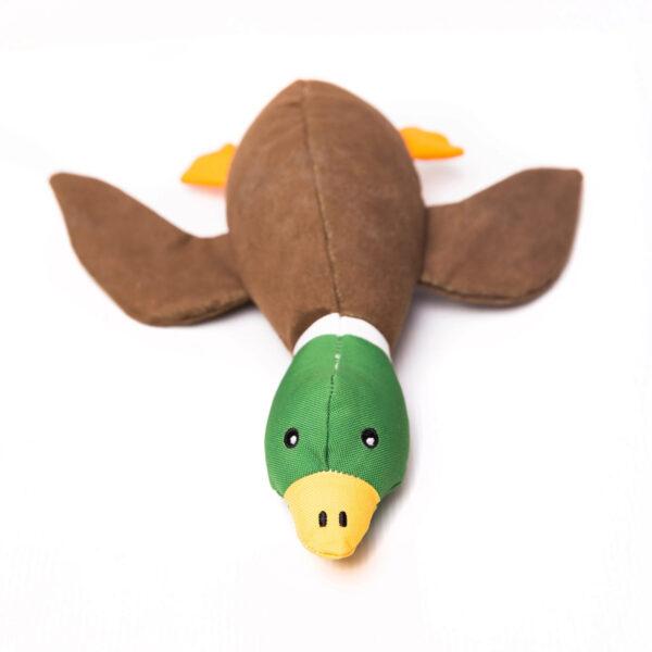 Duck Eco Plush Dog Toy by Sustainapaws