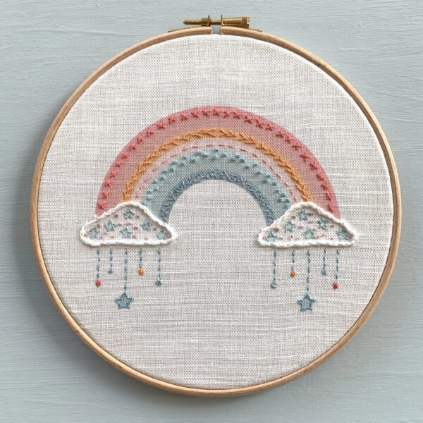 Rainbow Embroidery Kit by Starshine Design
