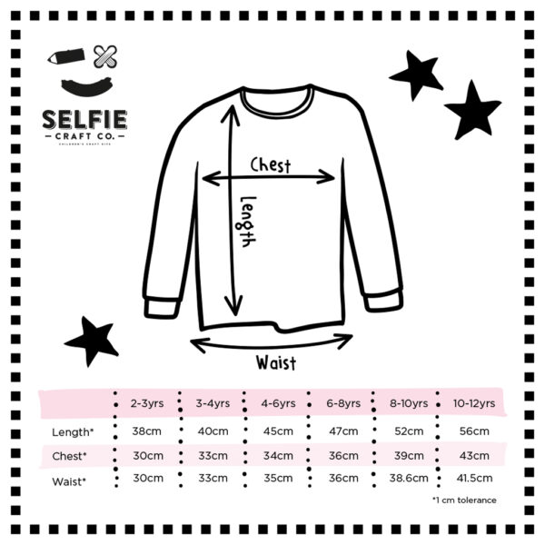 Colour in Top from the Selfie Craft Co.