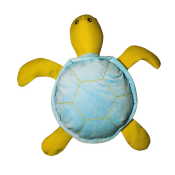 Turtle Eco Plush Dog Toy by Sustainapaws