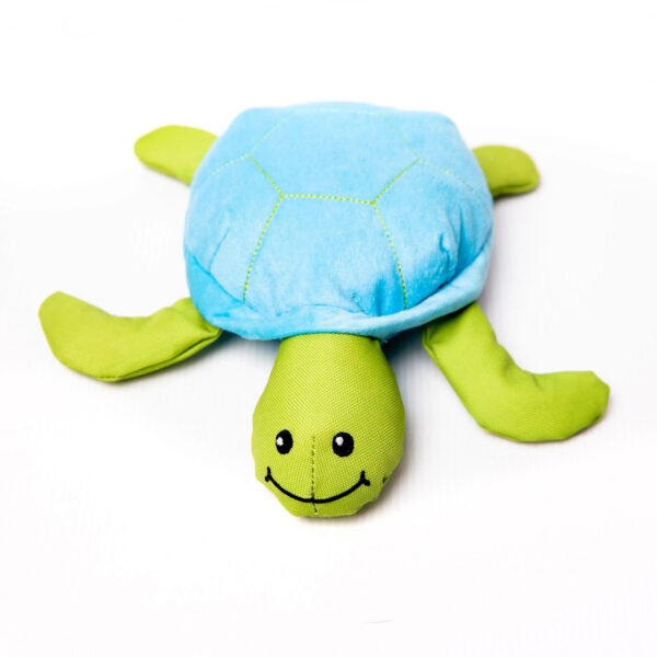 Turtle Eco Plush Dog Toy by Sustainapaws