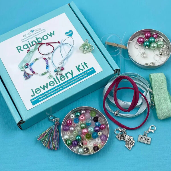 Bead Kids Rainbow Jewellery Making Kit for Children