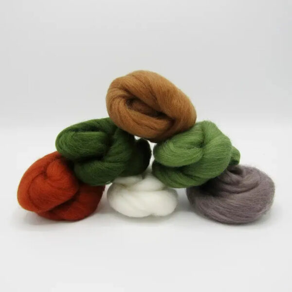 Highlands Merino Wool Bundle from Feather Felts