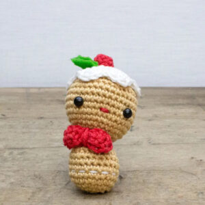 Mini Gingerbread Man Crochet Kit by Hardicraft