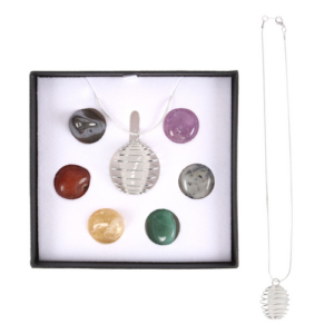 Chakra Crystal Pendant Necklace Kit