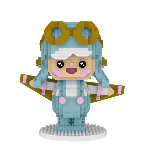 Momiji Adventure Mini Bricks - Momiji Pilot