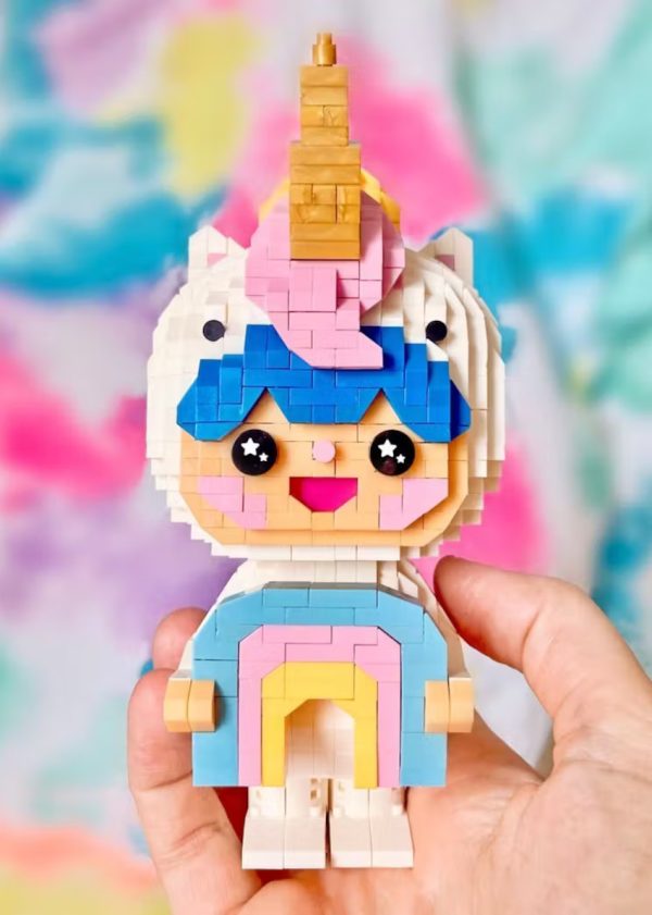 Momiji Rainbow Unicorn Mini Bricks