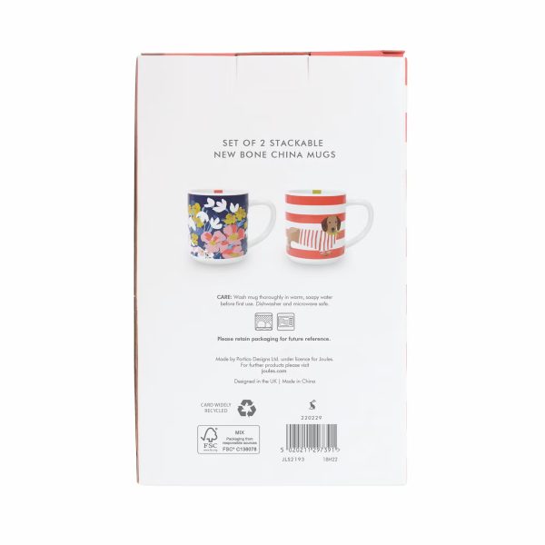 Joules Stackable Mug Set